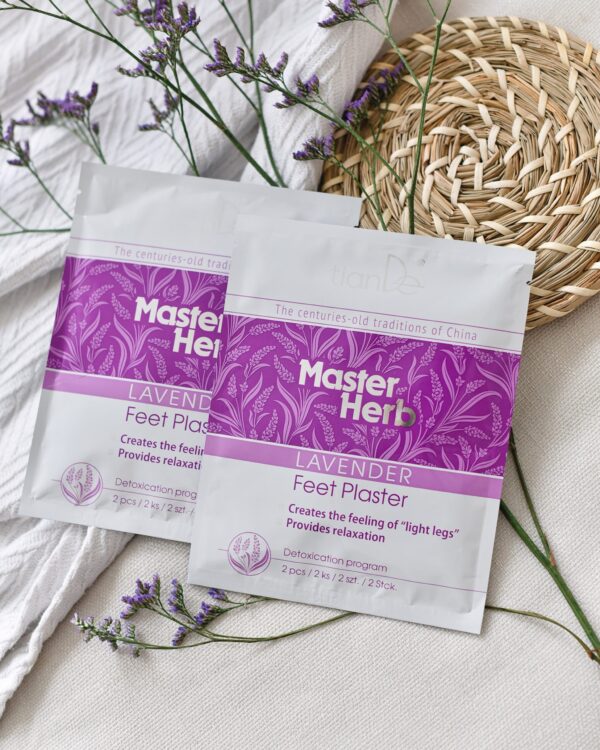 Plasturi pentru detoxifierea organismului Master Herb cu Lavandă, 2 buc - imagine 4