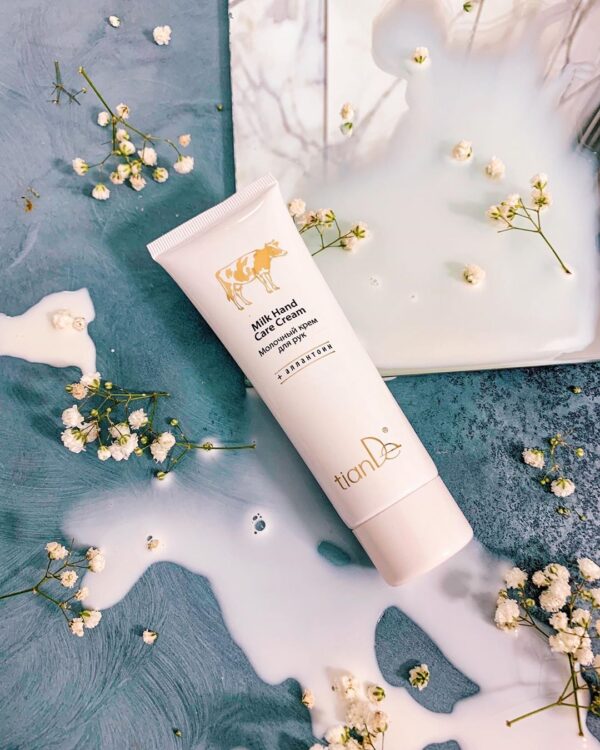 Cremă de mâini cu lapte, 80 ml - imagine 2
